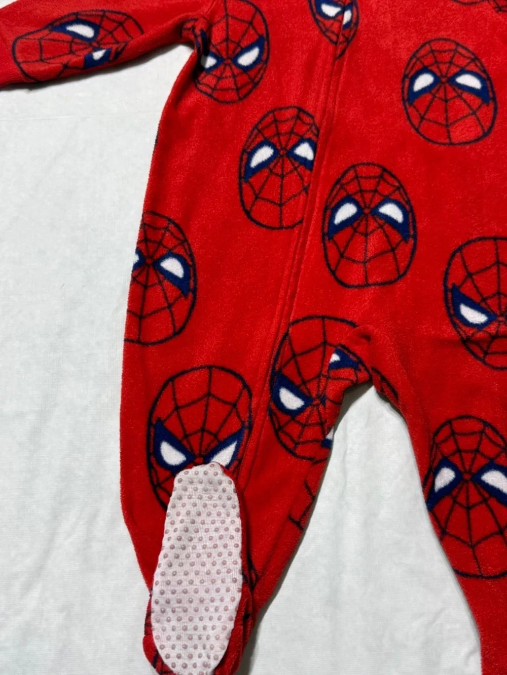 Marvel Spider Man Baby Boy Girl Footie Pajamas Size 12 Months